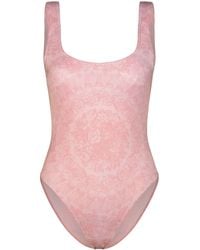 Versace - Barocco Print Swimsuit - Lyst