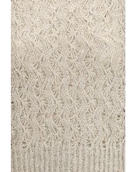 Brunello Cucinelli - Sweater Open-Knit Silk Blend - Lyst