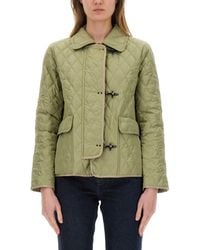 Fay - 3-Hook Nylon Quilted Jacket - Lyst