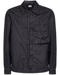 C.P. Company - 50 Fili Wax Lens Overshirt - Lyst