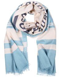 Lanvin - Modal And Cashmere Blend Scarf - Lyst