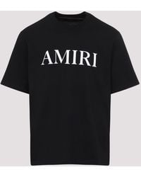 Amiri - Brand-Embellished Crewneck Cotton-Jersey T-Shirt - Lyst