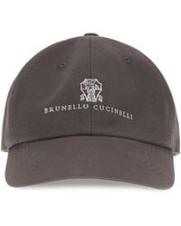 Brunello Cucinelli - Logoed Baseball Hat - Lyst