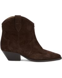 Isabel Marant - Ankle Boots Suede Calf Leather - Lyst