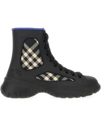 Burberry - Lace-Up Boots - Lyst