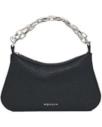 ハンドバッグ ALEXANDER MCQUEEN MINI T-BUCKLE CLUTCH BAG McQueen Mini T-Buckle Clutch Bag in Black | Lyst