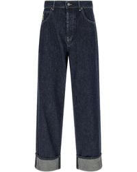 Marni - Logo Embroidery Jeans - Lyst