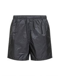 Prada - Iron Re-Nylon Swim Shorts - Lyst
