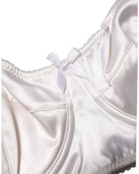 Dolce & Gabbana - Dolce & Gabbana Semi-Pad Underwire Balconette Bra - Lyst