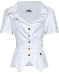 Vivienne Westwood - Poplin Ss Monday Short-Sleeved Shirt - Lyst