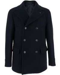 Tagliatore - Peacoat - Lyst