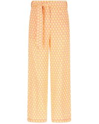 MCM - Embroidered Lyocell Pant - Lyst