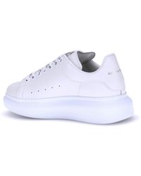 McQueen - Leather Sneakers - Lyst
