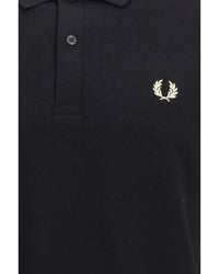 Fred Perry - M3 Cotton Piqué Polo/Champagne - Lyst