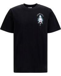 CASABLANCA - Paris Graphic T-Shirt Cotton T-Shirts And Polos - Lyst