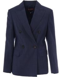 Max Mara - Peaked Lapel Blazer - Lyst