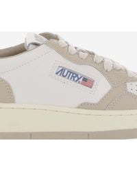 Autry - Sneakers Medalist Colour-Block Leather Trainers - Lyst