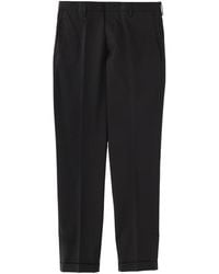 Paul Smith - Cotton Tailored Pants Organic Trousers - Lyst