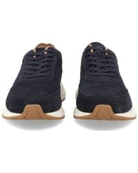 BOSS - Sneakers Vinston Cow Hide Leather Trainers - Lyst