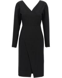 Fendi - Chic Long Sleeve Midi Dress For - Lyst