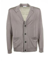 Paolo Pecora - Dove Cardigan With Pockets And Buttons - Lyst