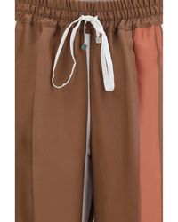 Kiton - Striped Silk Pants - Lyst