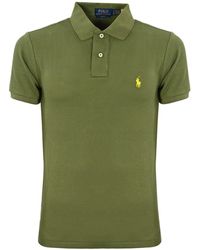 Polo Ralph Lauren - Cotton Polo Shirt With Pony Logo - Lyst