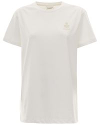Isabel Marant - Isabel Marant Etoile Aby Regular Fit T-Shirt - Lyst