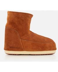 Moon Boot - Mb Icon Low Nolace Suede Mid Boots - Lyst