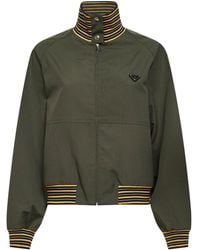 Prada - Military Twill Blouson Polyester Bomber Jackets - Lyst