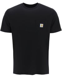 Carhartt - 'Pocket' T-Shirt Featuring Logo Label - Lyst