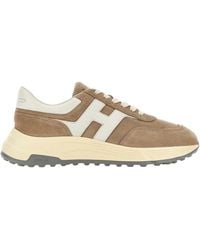 Hogan - Dynamic Sneakers With Suede Upper - Lyst