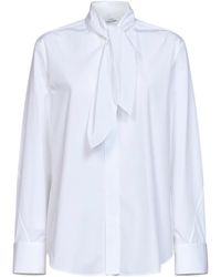Givenchy - Poplin Cocoon Bow Shirt - Lyst