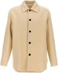 Jil Sander - Tailored Wool Coat With Button Closure - Lyst