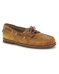 Gianvito Rossi - Loafers Vandée Suede Tan Calf Leather - Lyst