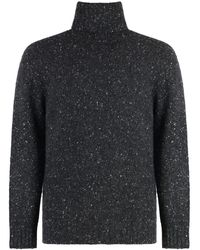 Malo - Cashmere Turtleneck Sweater - Lyst