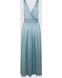 Crida Milano - Light Silk Bellaria Long Dress - Lyst