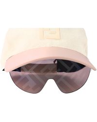 Fendi - Fendi Eyecap Sunglasses - Lyst