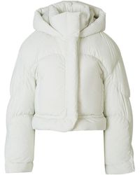 Acne Studios - High Neck Hooded Puffer Jacket - Lyst
