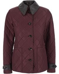 Burberry - Jacket Fernleigh Polyamide Coat - Lyst