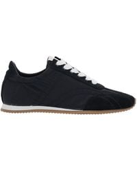 TOTEME - Low-Top Sneakers Flex Suede Trainers - Lyst