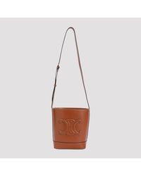 Celine - Small Triomphe Bucket Bag - Lyst