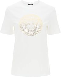Versace - Medusa Crew Neck T Shirt - Lyst
