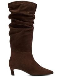 Alohas - Kalila Slouchy Suede Boots - Lyst
