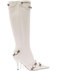 Balenciaga - Cagole 90mm Knee High Boots - Lyst