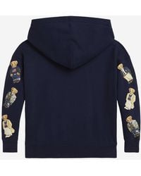 Polo Ralph Lauren - Cotton-Blend Hooded Sweatshirt With Logo Hoods & Sweatshirts - Lyst