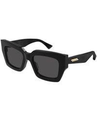 Bottega Veneta - Sunglasses Square Full Rim, Frame And Lens Bv1212S001 - Lyst