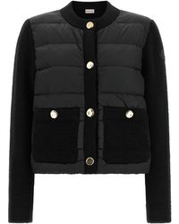 Moncler - Padded Cardigan - Lyst