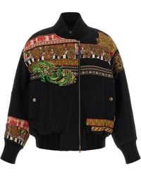 Dries Van Noten - 'Valdi' Bomber Jacket - Lyst
