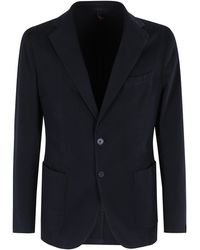 Santaniello - Gabardina Soft Touch Con Smeriglio - Lyst